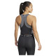 Adidas Γυναικεία αμάνικη μπλούζα Techfit Colorblock Training Crop Tank Top